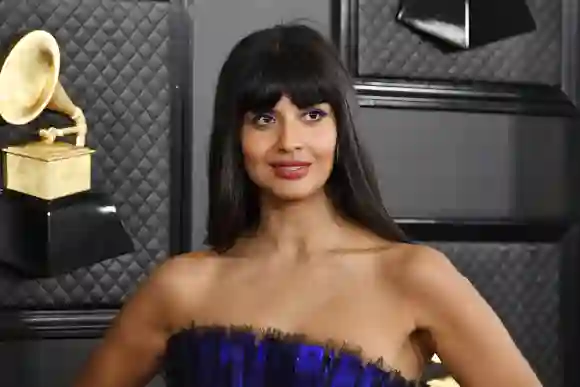 Jameela Jamil attends the 62nd Annual GRAMMY Awards.