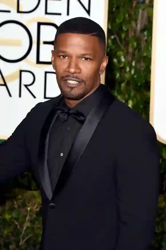 Jamie Foxx at the Golden Globes