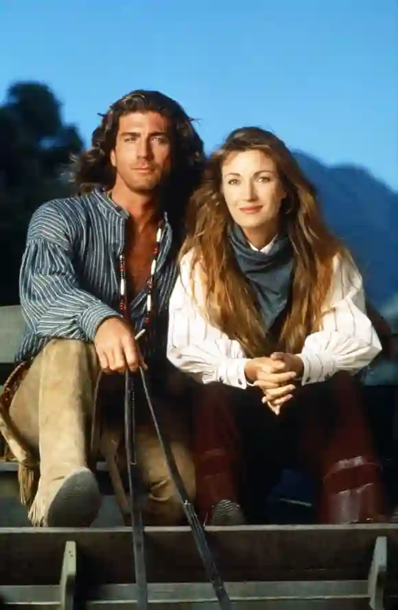 Jane Seymour and Joe Lando