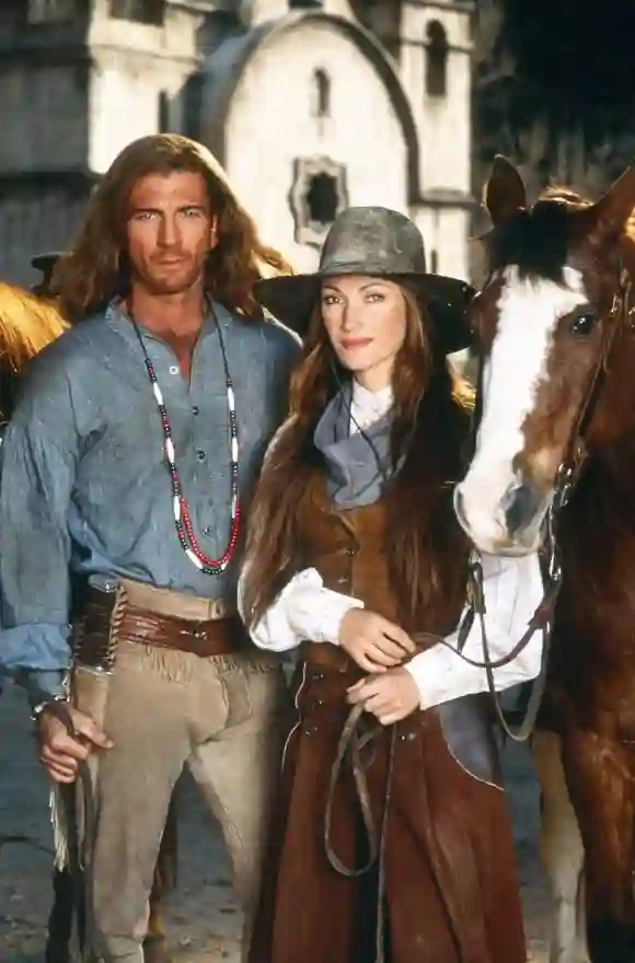 Jane Seymour et Joe Lando