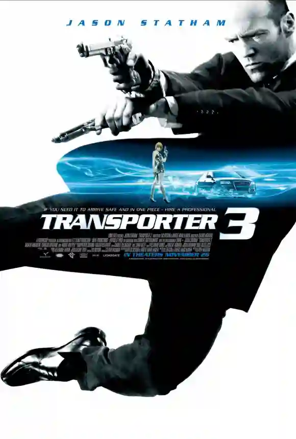 Jason Statham in the 'Transporter' film series