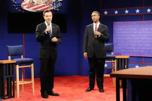 Jason Sudeikis et Jay Pharoah 'Saturday Night Live' 2012