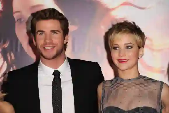 Jennifer Lawrence, Liam Hemsworth, Los Tributos de Panem