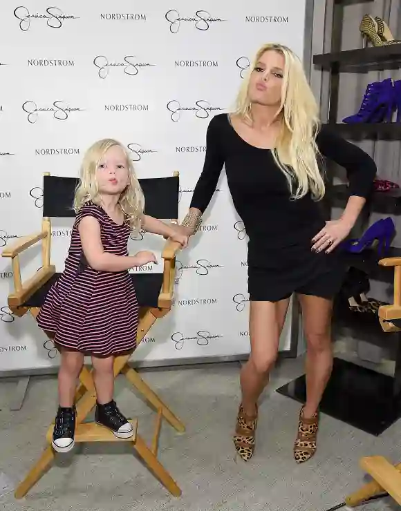 Jessica Simpson y su hija Maxwell