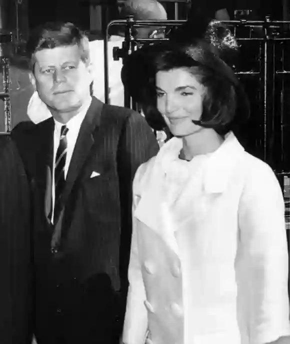John and Jackie Kennedy