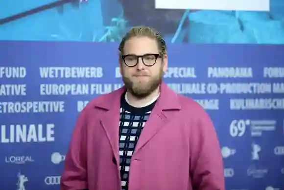 Jonah Hill attends the "Mid 90's" press conference during the 69th Berlinale International Film Festival