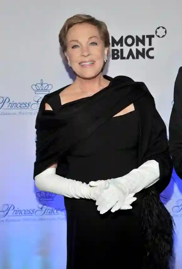 Julie Andrews attends Princess Grace Awards Gala.