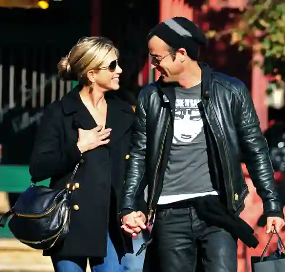 Jennifer Aniston and Justin Theroux