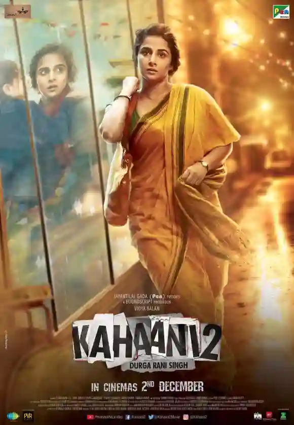 KAHAANI 2, (también conocida como KAHAANI 2: DURGA RANI SINGH), póster, Vidya Balan, 2016. Pen Movies/cortesía Everett Collection Cortesía.