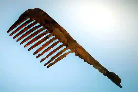 This comb was recovered from the Titanic