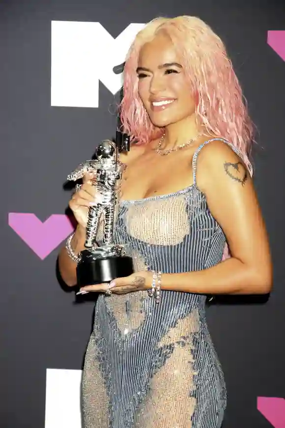 Karol G bei der Verleihung der MTV Video Music Awards 2022 im Prudential Center. Newark, 12.09.2023 *** Karol G at the M