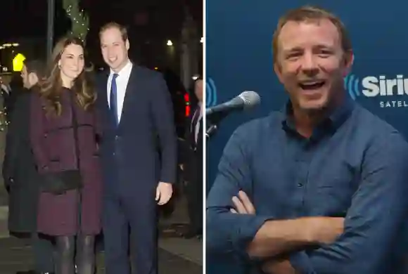 Kate Middleton, príncipe William y Guy Ritchie