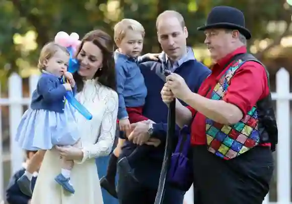 Kate Middleton, Prince William, Princess Charlotte and Prince George