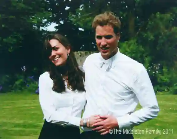Kate Middleton et le prince William à l'université de St. Andrews.