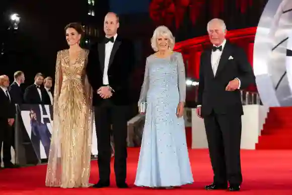 Kate, William, Camilla et Charles