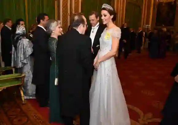 The Duke & Duchess Of Cambridge Attend Evening Reception For Members of the Diplomatic Corps