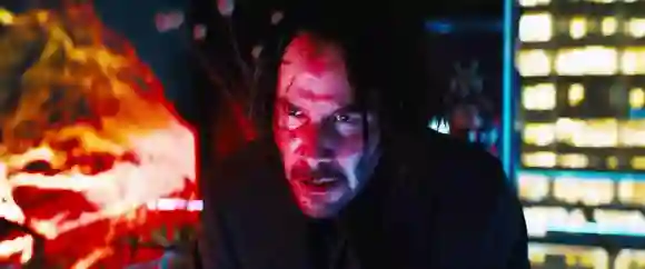 Keanu Reeves in John Wick 3: Parabellum﻿. Scorn title change.