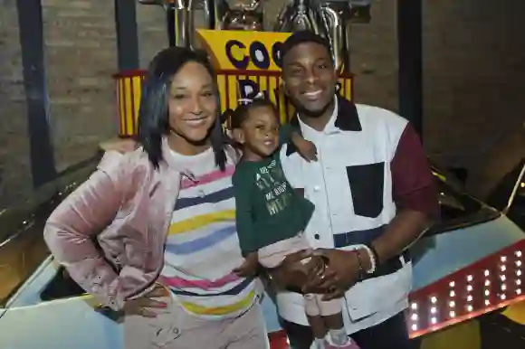 Kel Mitchell and Asia Lee and daughter in 2019