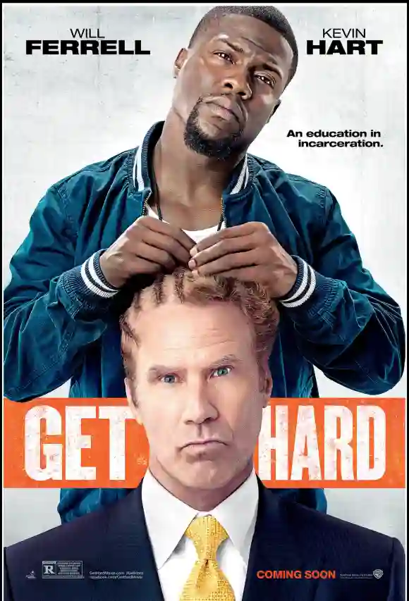 Kevin Hart and Will Ferrell in 'Get Hard' (2015)