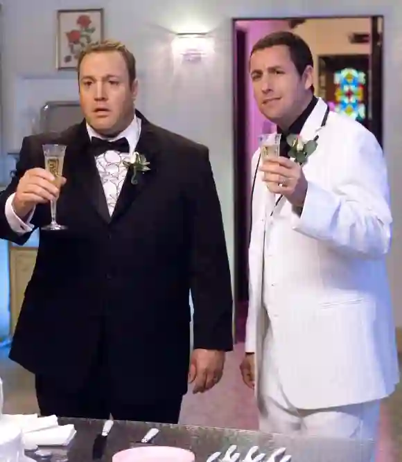 Kevin James and Adam Sandler in 'I Now Pronounce You Chuck & Larry'