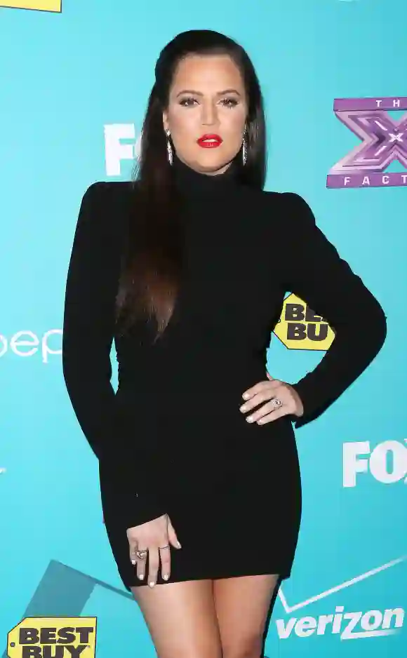 Khloe Kardashian attends Fox's "The X-Factor" Finalists Party