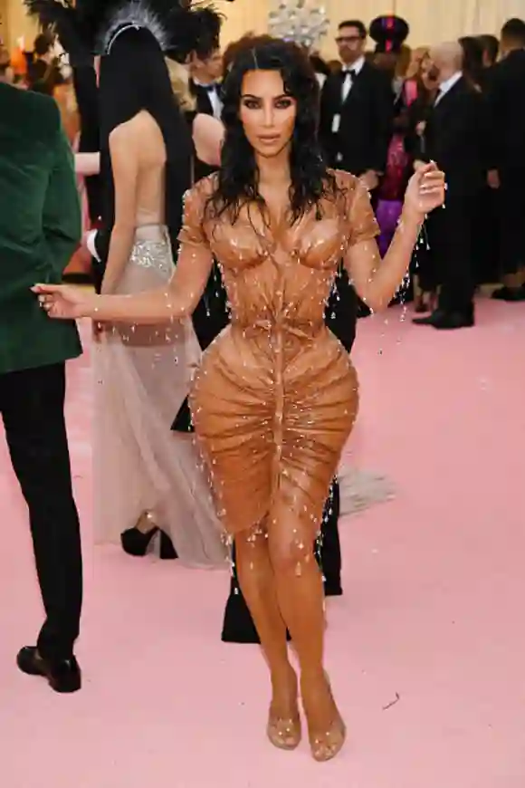NEW YORK, NEW YORK - 06 MAI : Kim Kardashian West assiste à l'édition 2019 du Met Gala Celebrating Camp : Notes on Fashion au Metropolitan Museum of Art le 06 mai 2019 à New York. (Photo de Dimitrios Kambouris/Getty Images for The Met Museum/Vogue)