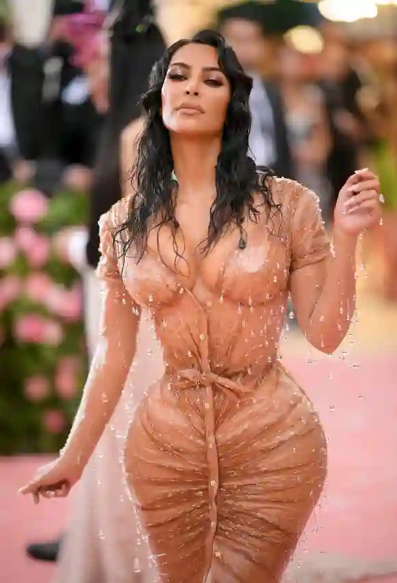 Kim Kardashian West attends The 2019 Met Gala Celebrating Camp: Notes on Fashion at Metropolitan Museum of Art.