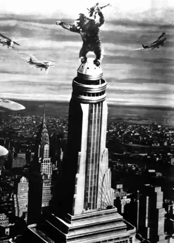 King Kong (1933) original horror movie directors Merian C. Cooper and Ernest Schoedsack.