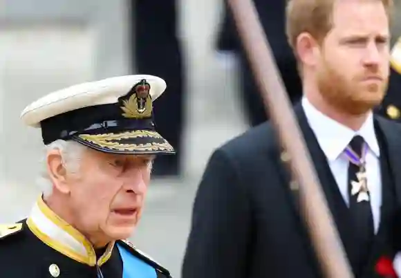 King Charles and Prince Harry