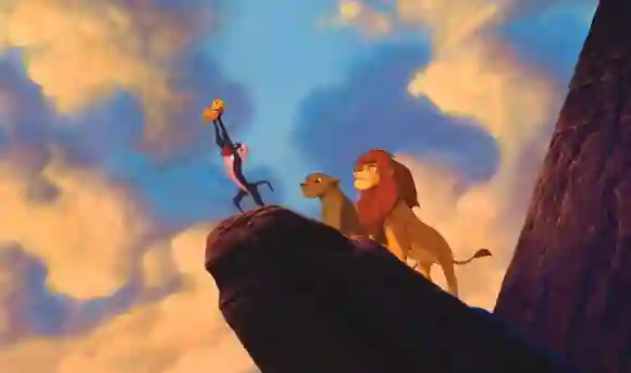 Popular película infantil "El Rey León"