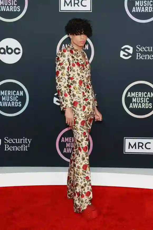 Larray attends the 2021 American Music Awards at Microsoft Theater