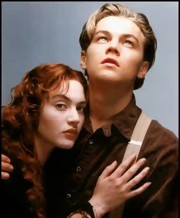 Leonardo DiCaprio and Kate Winslet in 'Titanic'