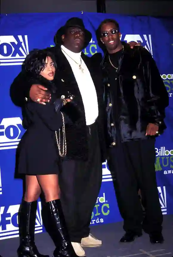 1995.NOTORIOUS B.I.G,  LIL KIM AND SEAN COMBS (P DIDDY PUFF DADDY)