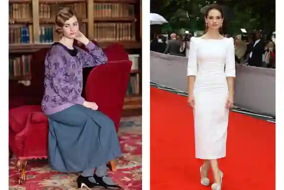 'Downton Abbey': Lily James as Lady Rose