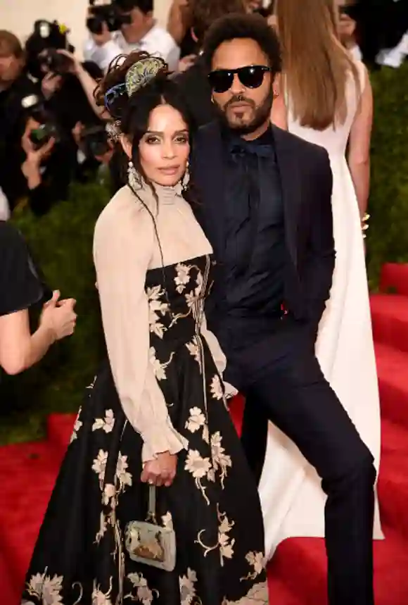 Lisa Bonet y Lenny Kravitz