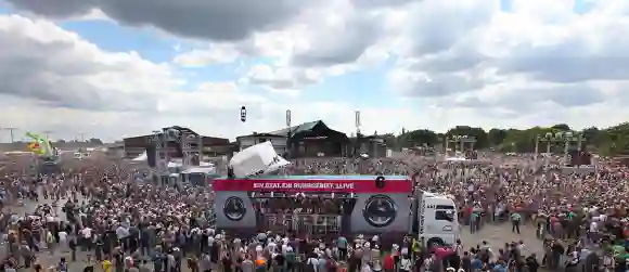 Love parade in Duisburg