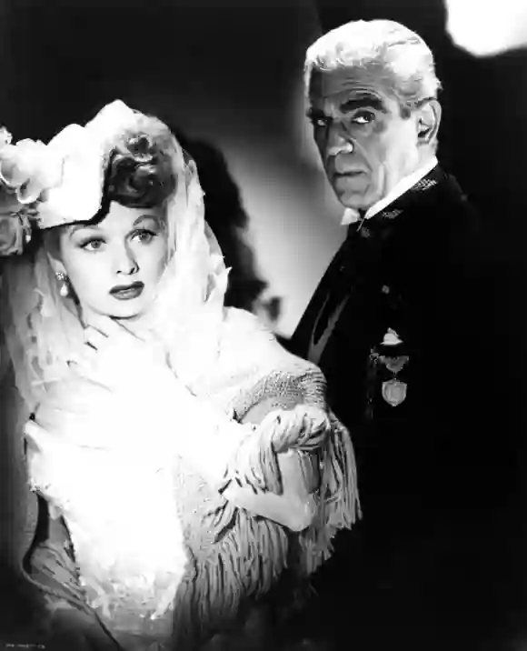 Lucille Ball et Boris Karloff 'Lured' 1947