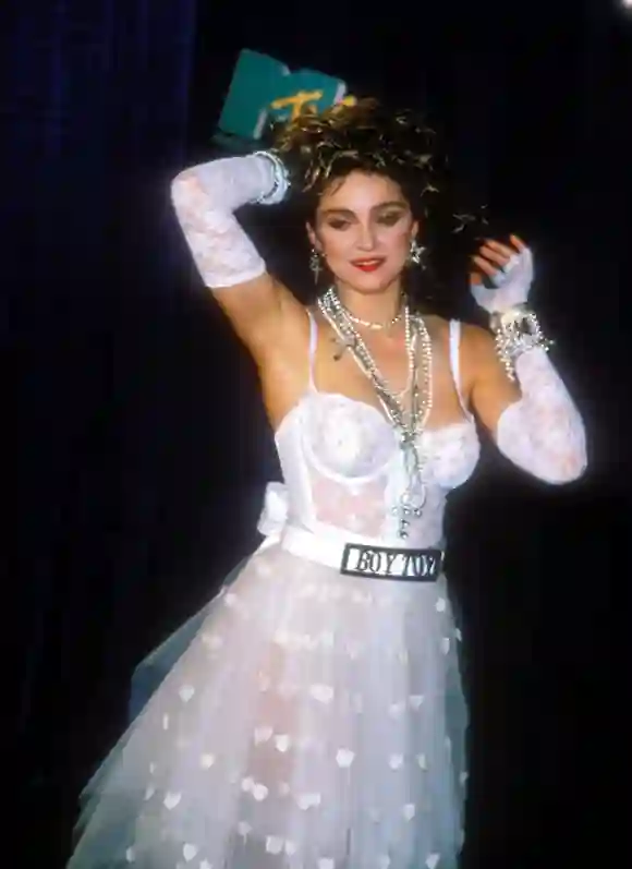 Madonna at the MTV Video Awards 1984