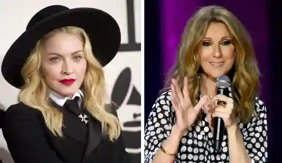 Madonna y Céline Dion