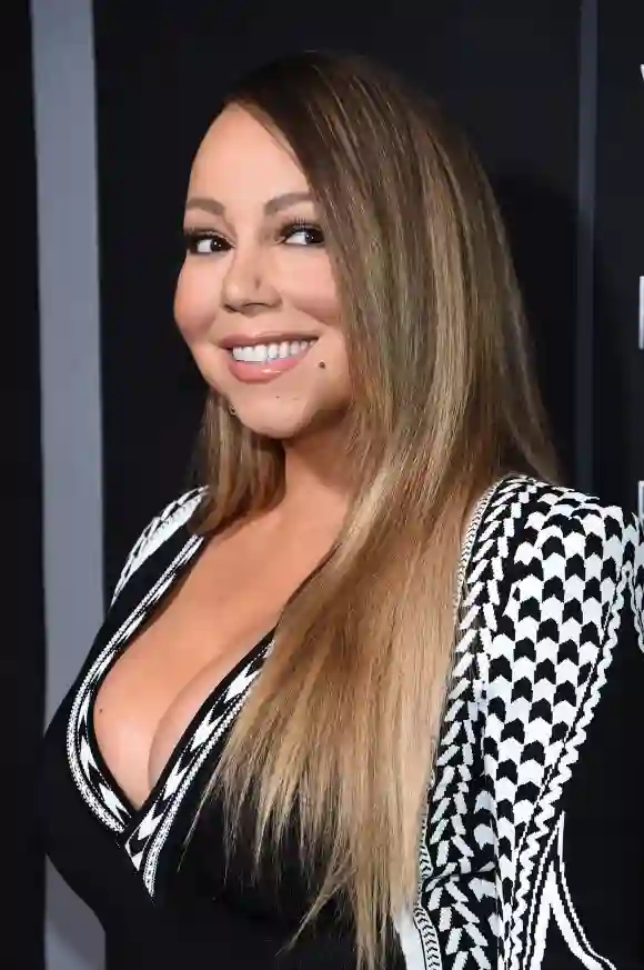 Mariah Carey attends the premiere of Tyler Perry's "A Fall From Grace" at Metrograph on January 13, 2020 in New York City
