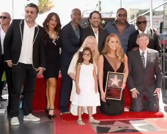 Mariah Carey gets a star on the "Walk of Fame"