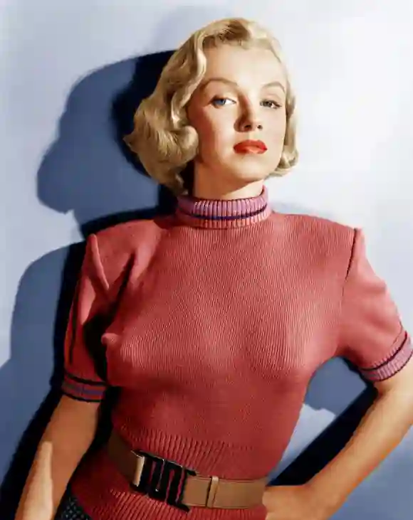 Marilyn Monroe Movie Star Actress Colorized by Colin Slater