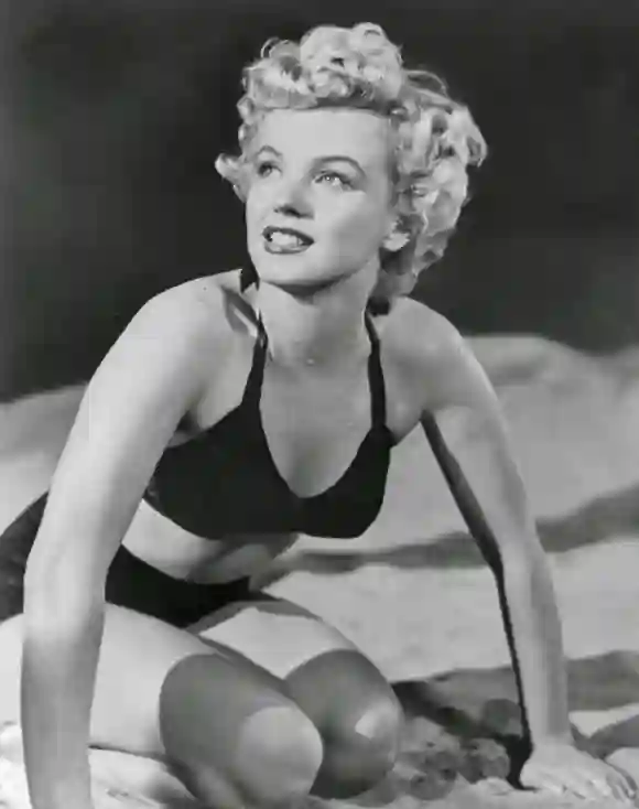 Marilyn Monroe en la película Choque de noche (1952)