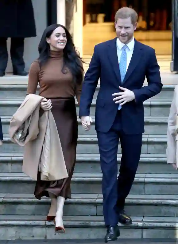 Le duc et la duchesse de Sussex visitent la Maison du Canada