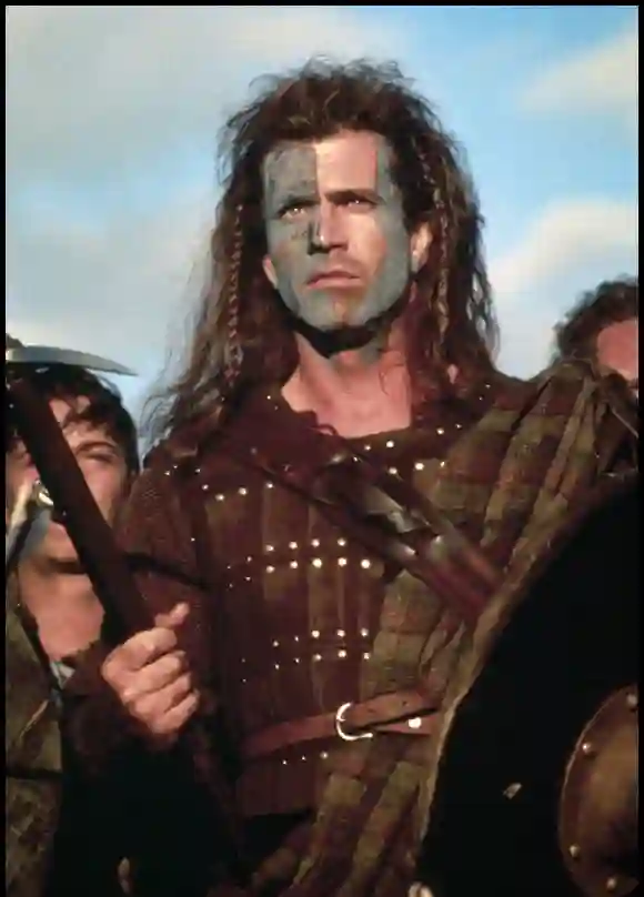 Mel Gibson en "Braveheart