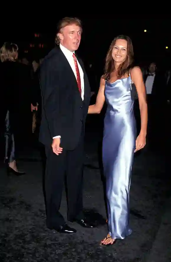 Melania and Donald Trump in 1998