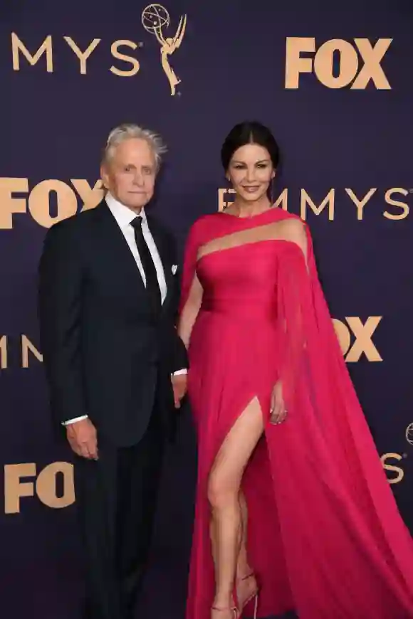 Michael Douglas and Catherine Zeta-Jones in 2019