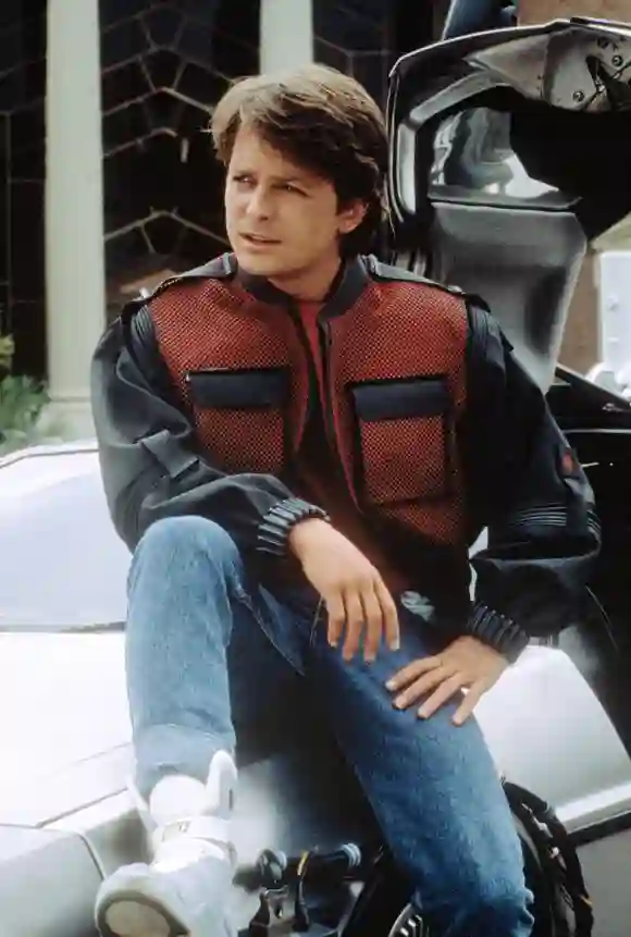 Michael J. Fox dans le rôle de "Marty McFly".