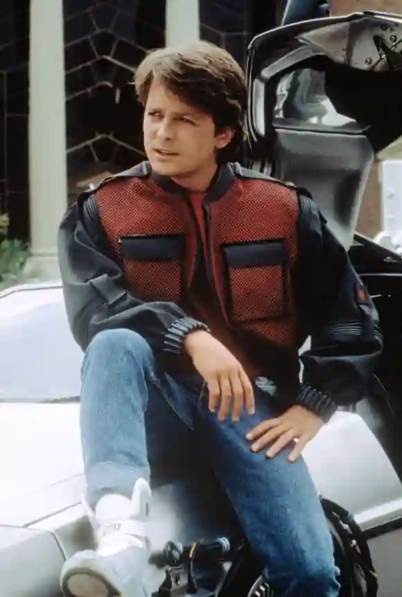 Michael J. Fox as "Marty McFly"