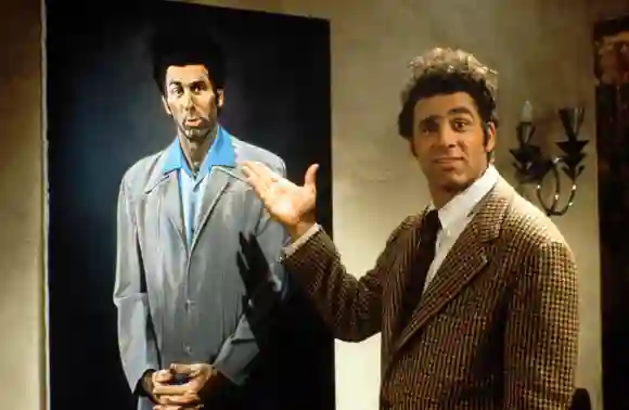 Michael Richards en una imagen promocional de la serie 'Seinfeld'